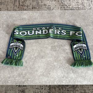 Seattle Sounders FC Green and Blue Scarf